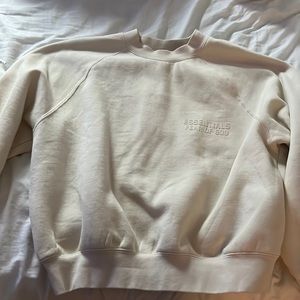 Fear of God Essentials Crewneck Cream - Size XS